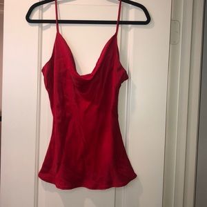 Red Zara top